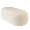 LEOPOLD - Bank van beige fijne bouclé stof LEOPOLD